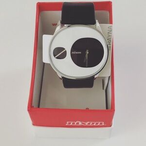 Nixon Black and Silver Rayna Watch
